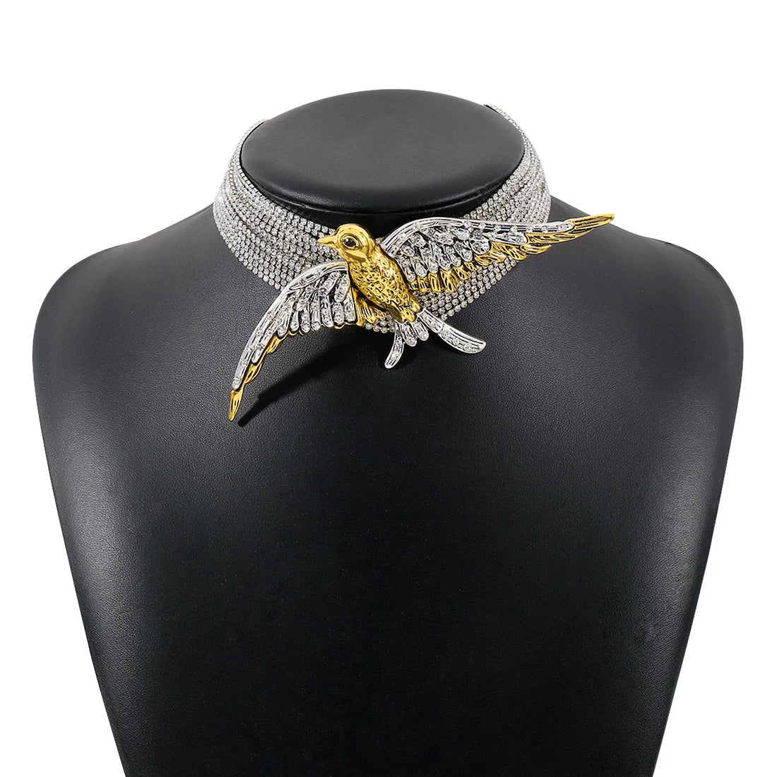 Elegant Multi-Layer Bird Necklace for Special Occasions