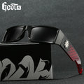 DUBERY Men's Blue Polarized UV400 Sunglasses for Motorcycle Riding
