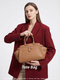New Style Luxury Fashion Women's Large Genuine Leather Handbag