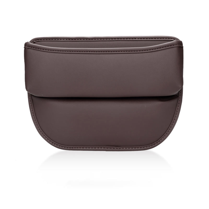 Multifunction Car Seat Gap Filler Organizer with Phone & Cup Holder PU Leather Storage Box