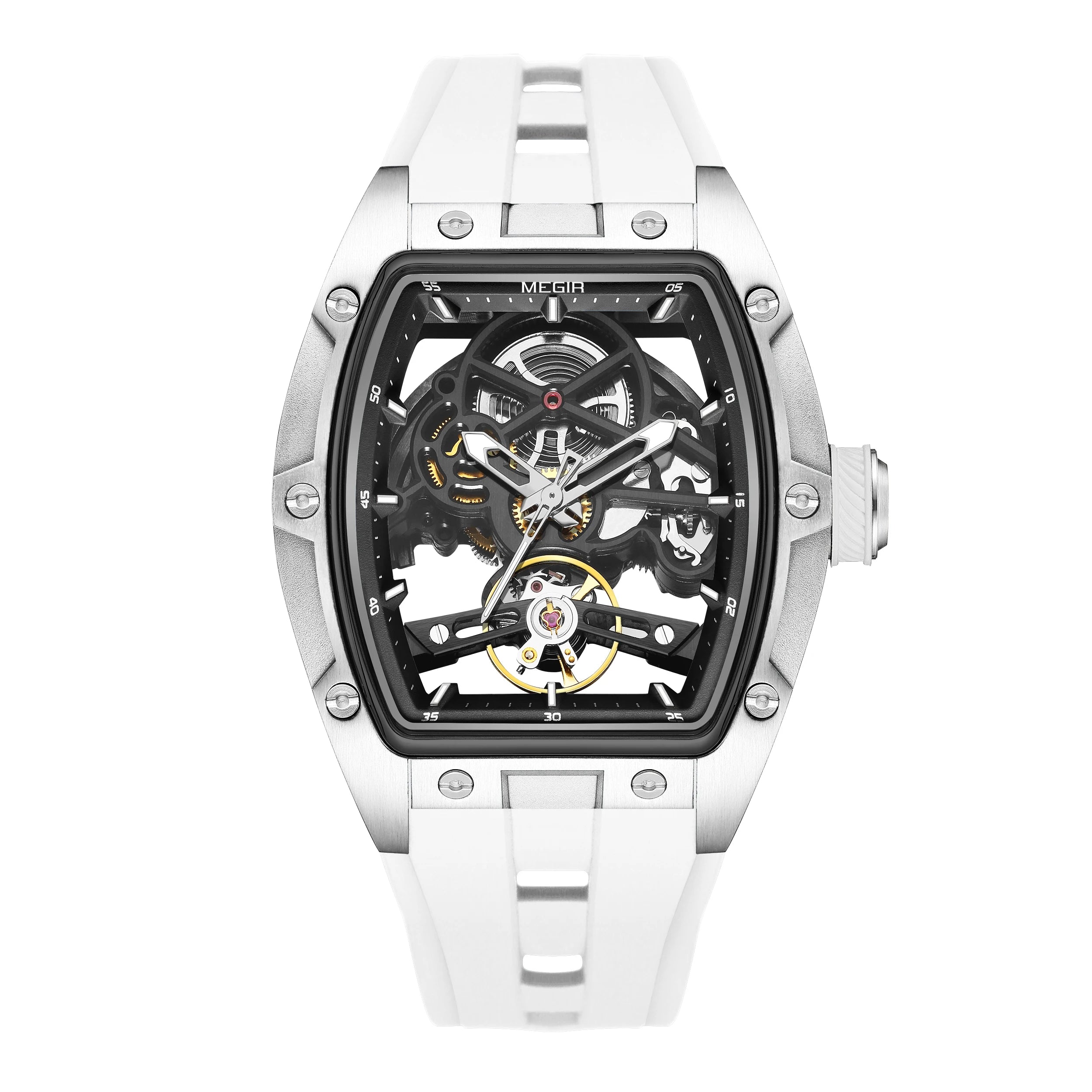 MEGIR 2242G Luxury Mechanical Tourbillon Watch