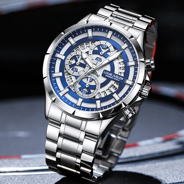 Louie Juelen Stainless Steel Men's Fashion Watch