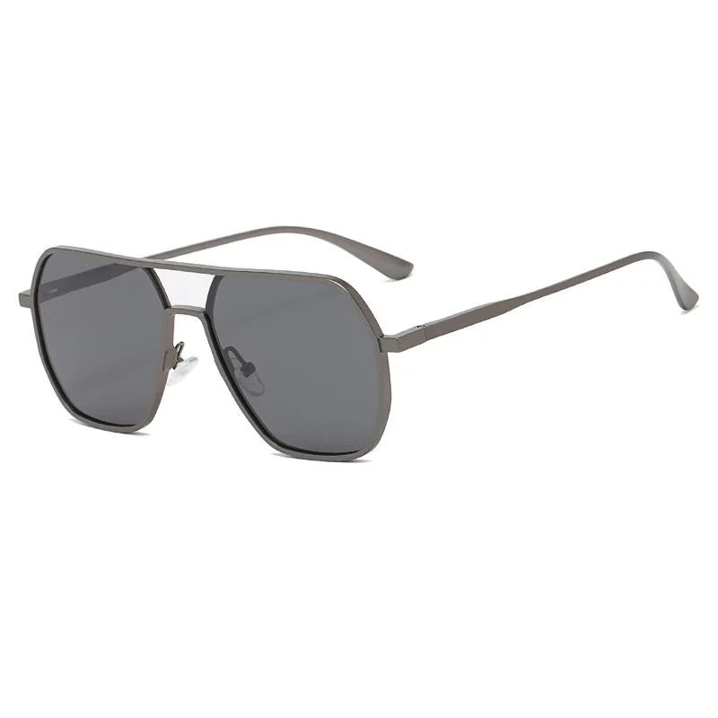 Luxury Metal Photochromic Glasses Men Women Polarized Night and Day