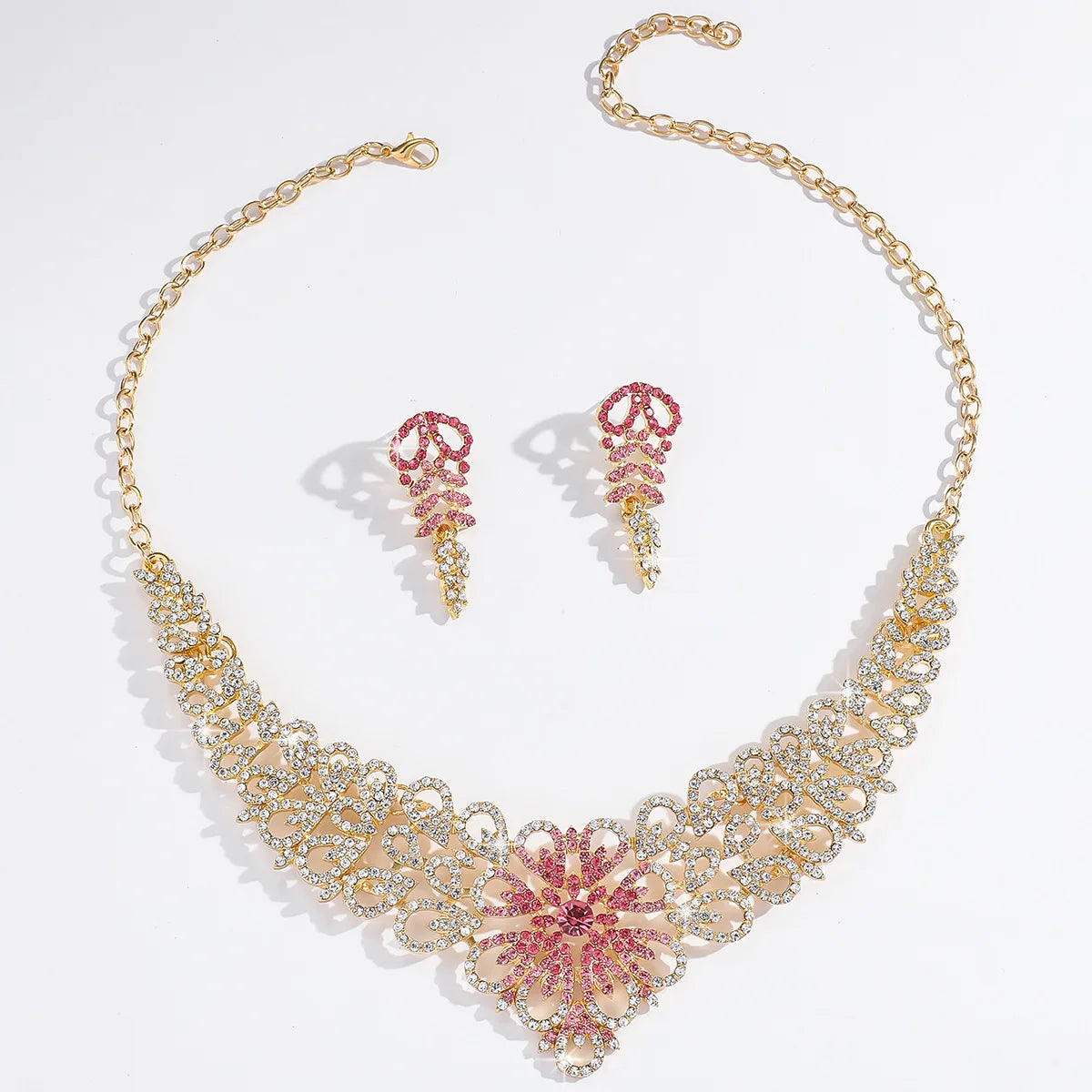 Vintage Diamond Bridal Jewelry Set