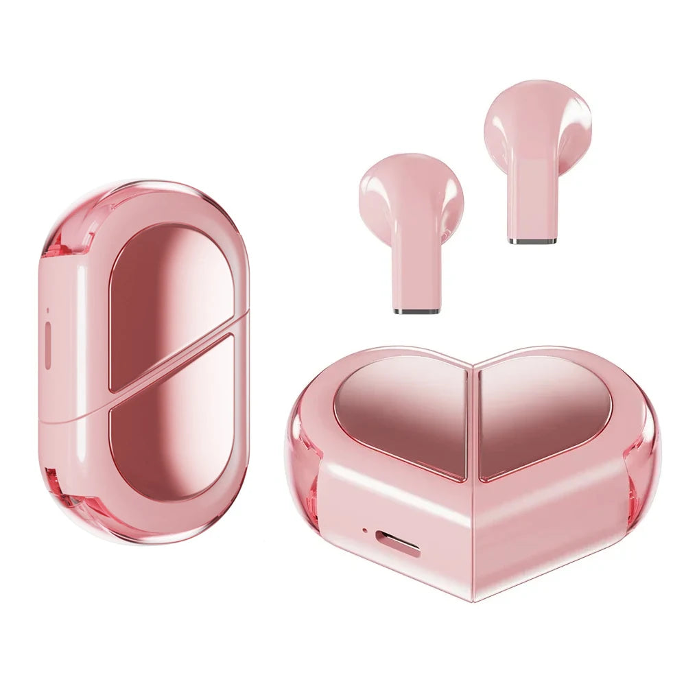 K520 Heart-Shaped Wireless Gaming Earbuds