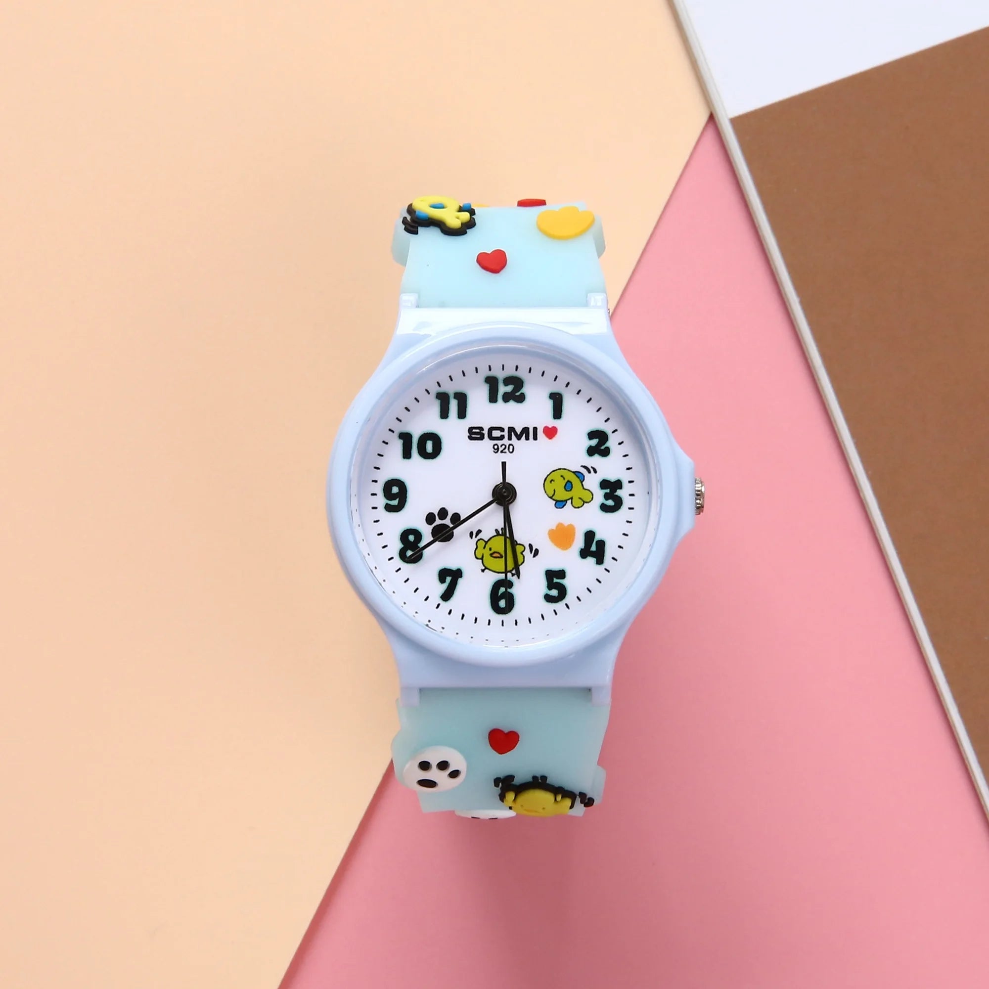 Charming 3D Cartoon Kids' Quartz Watch