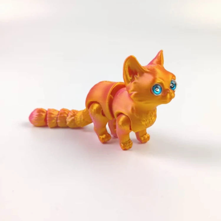 Creative 3D Printed Dinosaur Cat Toy