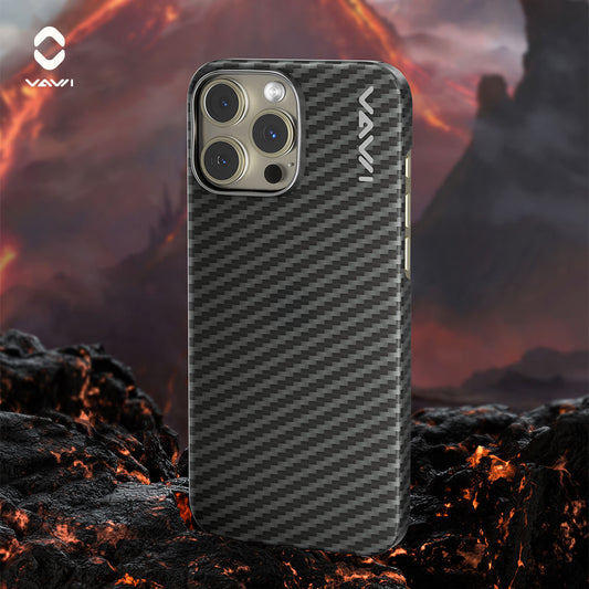 Luxury VAWI Aramid Fiber Magnetic Phone Case for iPhone