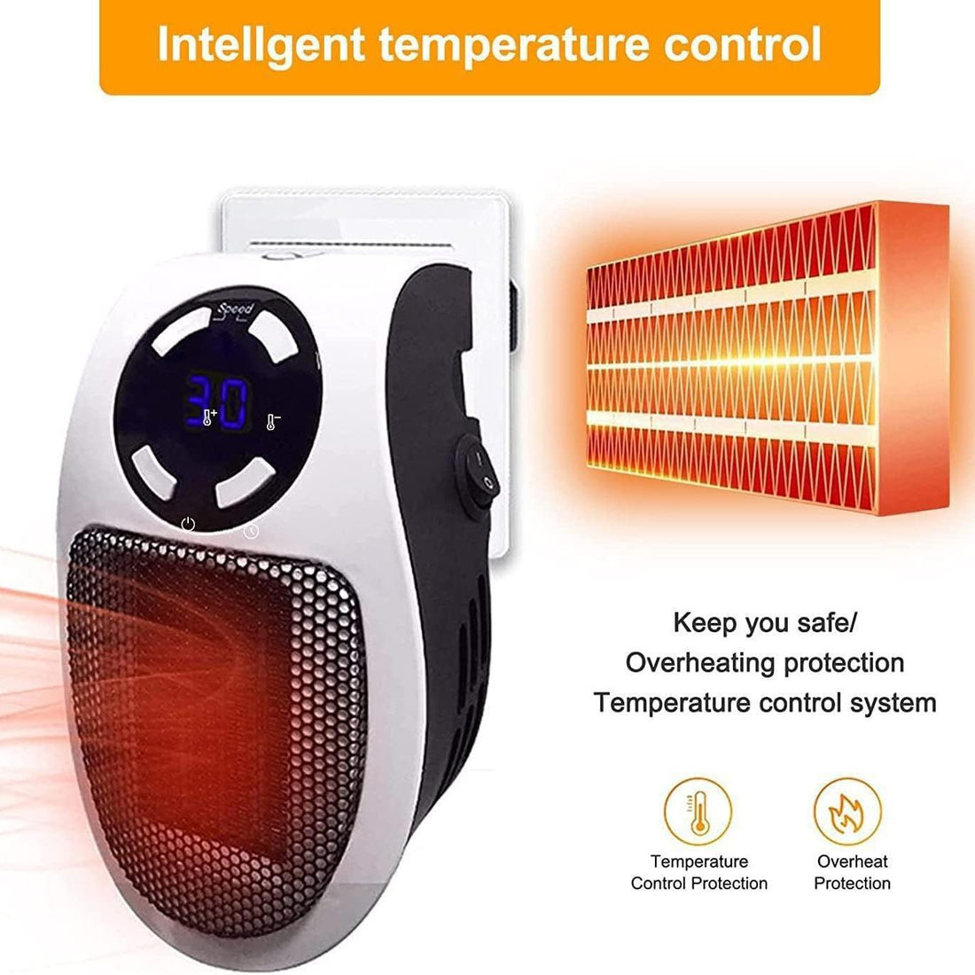 Mini Smart Household Electric Heater