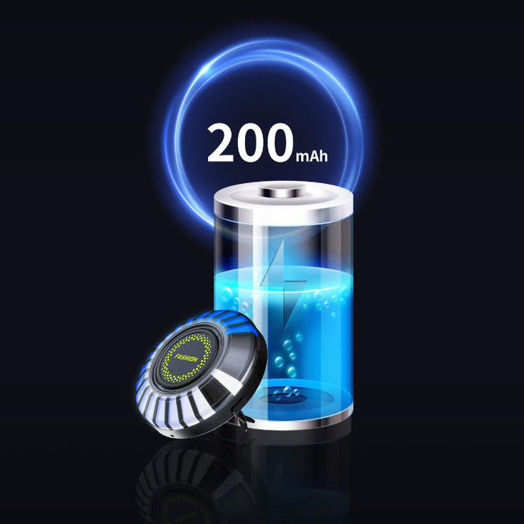 RGB Voice Sensor Car Air Freshener – LED Music-Controlled Vent Clip with App-Controlled Fragrance Light