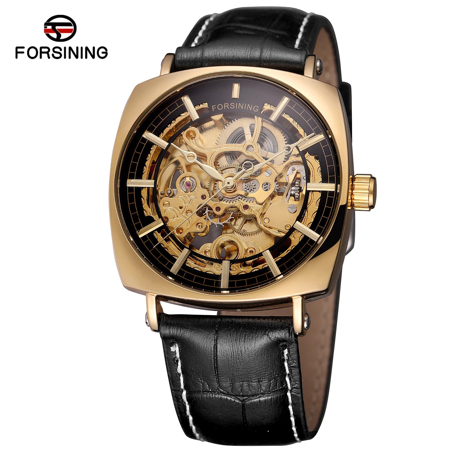 Forsining Skeleton Watch - Water Resistant & Fashionable