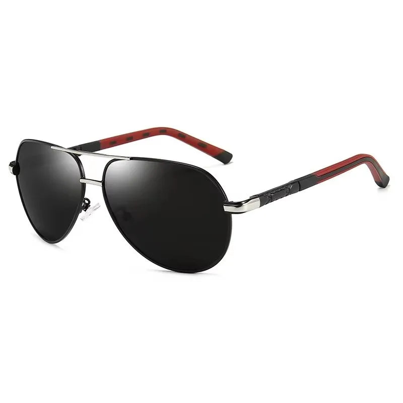 Men's Alloy Framed Polarized Toad Sunglasses