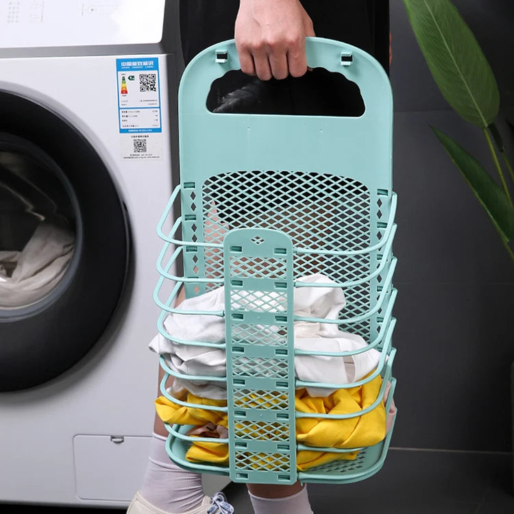 Wall-Mounted Collapsible Laundry Hamper