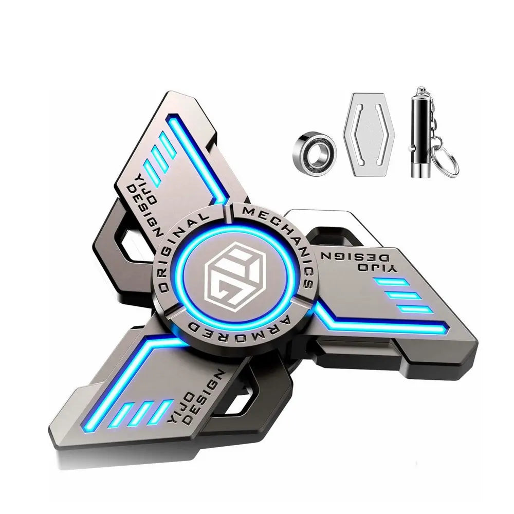 Premium Metal Fidget Spinner Lighter for Stress Relief