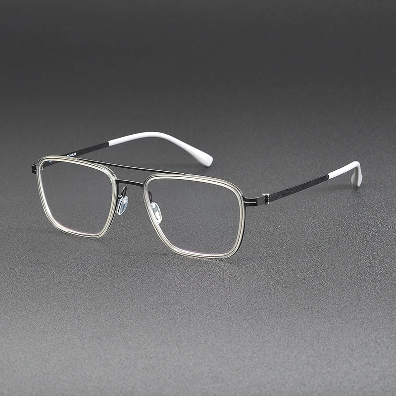 MOD010 New Arrival Retro Titanium Eyeglasses Clearance High Quality Assorted Titanium Glasses Frame