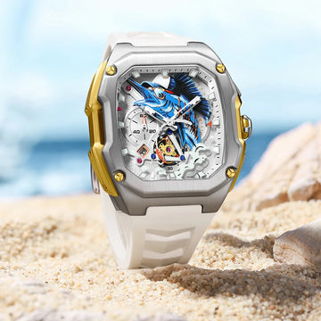 LILUOKE Super Luxury Man Watch Quartz Watches Waterproof Hot Style for Man Fishing Watch Sea Fishing
