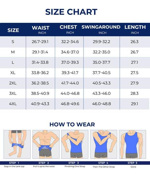 Men’s Compression Body Shaper Slimming Tank Top