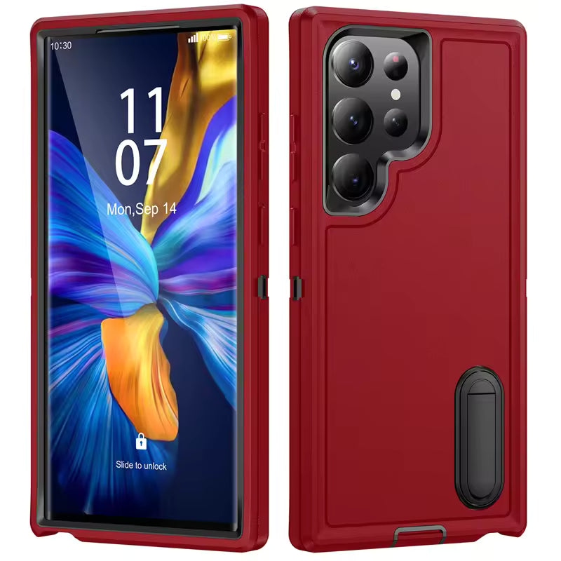 Rugged Kickstand Case for Samsung Galaxy A and S Series 5G/4G Models