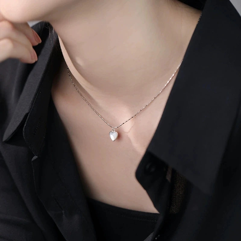 Sterling Silver Love Necklace - Summer Luxury