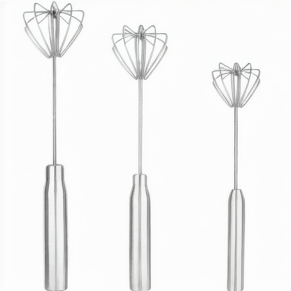 2025 Best Seller Stainless Steel Egg Whisk with Durable Handle – Kitchen Mixer Tool