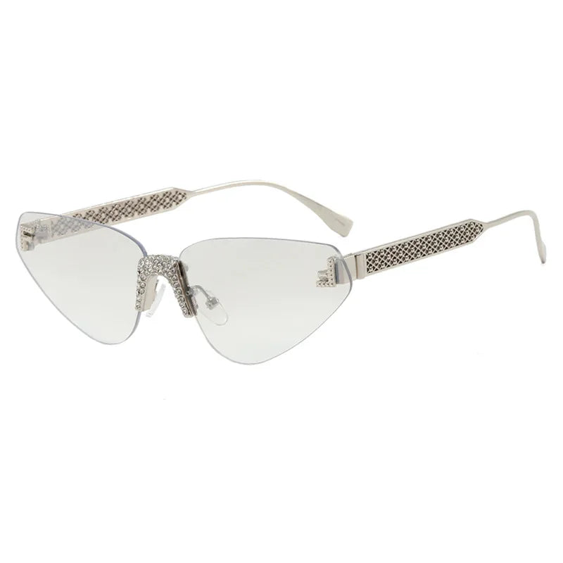 Luxury Cat Eye Sunglasses for Women - UV400 Protection