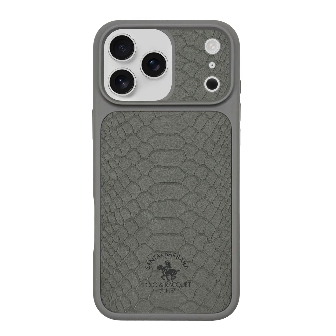 POLO Pure Color Portrait Design Magnetic PU Leather Shockproof Phone Case for 17 Pro