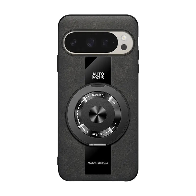 For Google Pixel  Mobile Phone Case PU Leather Rotating Holder