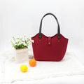 New Large Capacity Felt Fabric Travel Shopping Bag Wool Woman