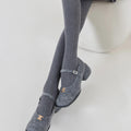 High Waist Velvet Pantyhose Leggings for Women – Striped Slim Free Size Jacquard Fashion Tights