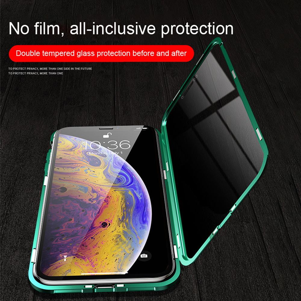 Iphone Eonline Anti-Peeping Metal Magnetic Case