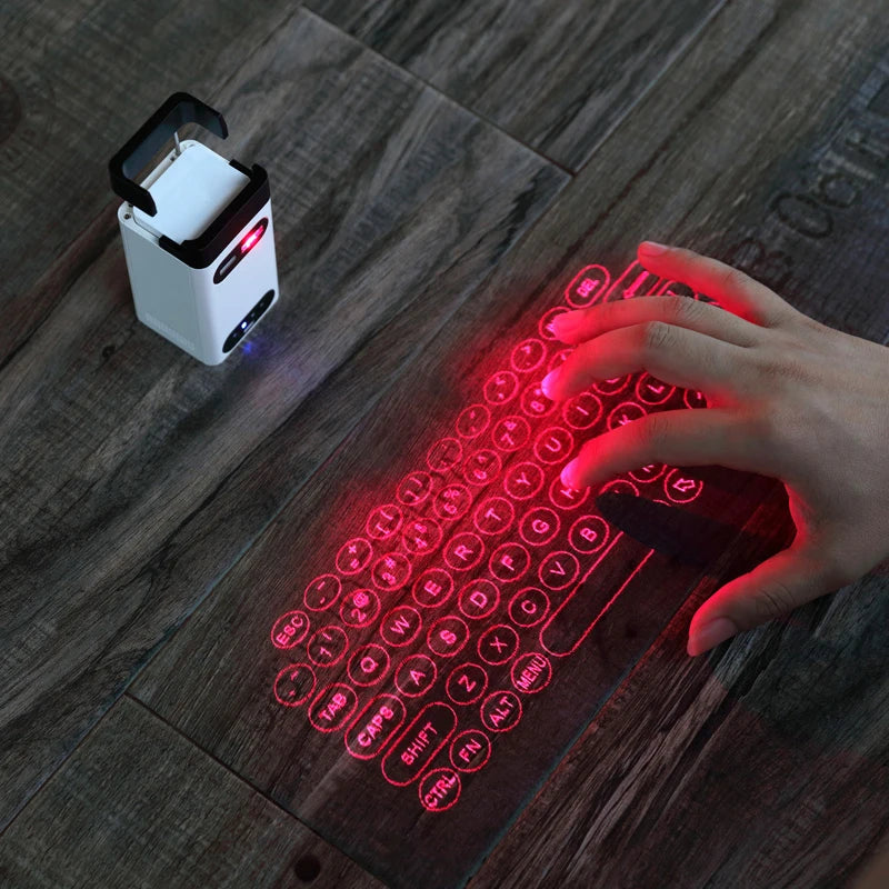 Wireless Virtual Laser Keyboard Rechargeable