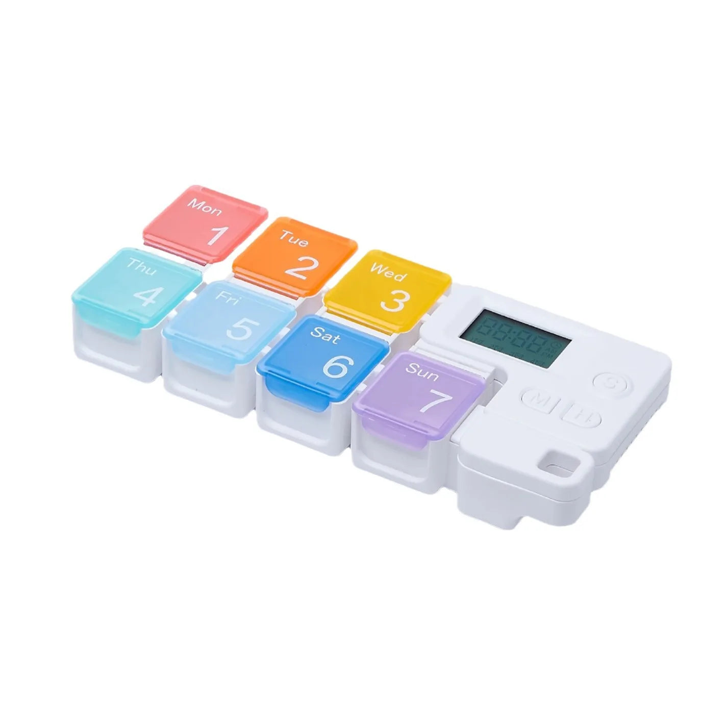Smart Medicine Box with Reminder & Large Storage