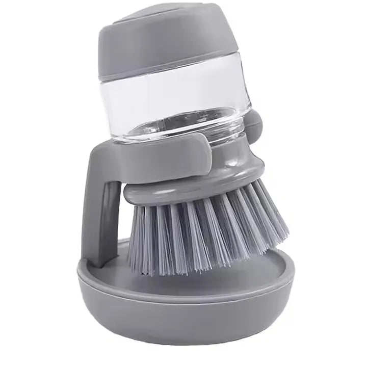 Kitchen Gadgets Dish Brush with Soap Dispenser Home Decor Products