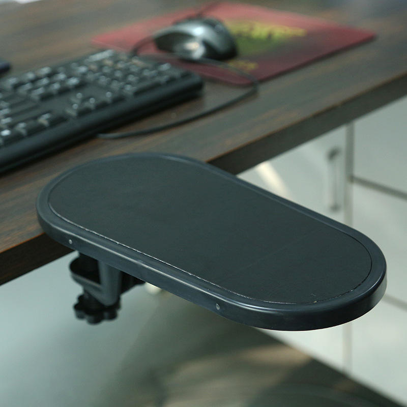 Rotatable Arm Rest for Mouse & Keyboard – Wrist Guard Hand Rest Plate Bracket for Computer Use