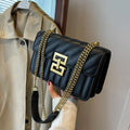Trendy Designer PU Leather Chain Purse