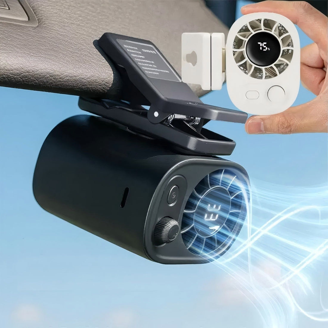 Mini Wearable Brushless Motor Hands-free Clip-on Fan 2026 New Style