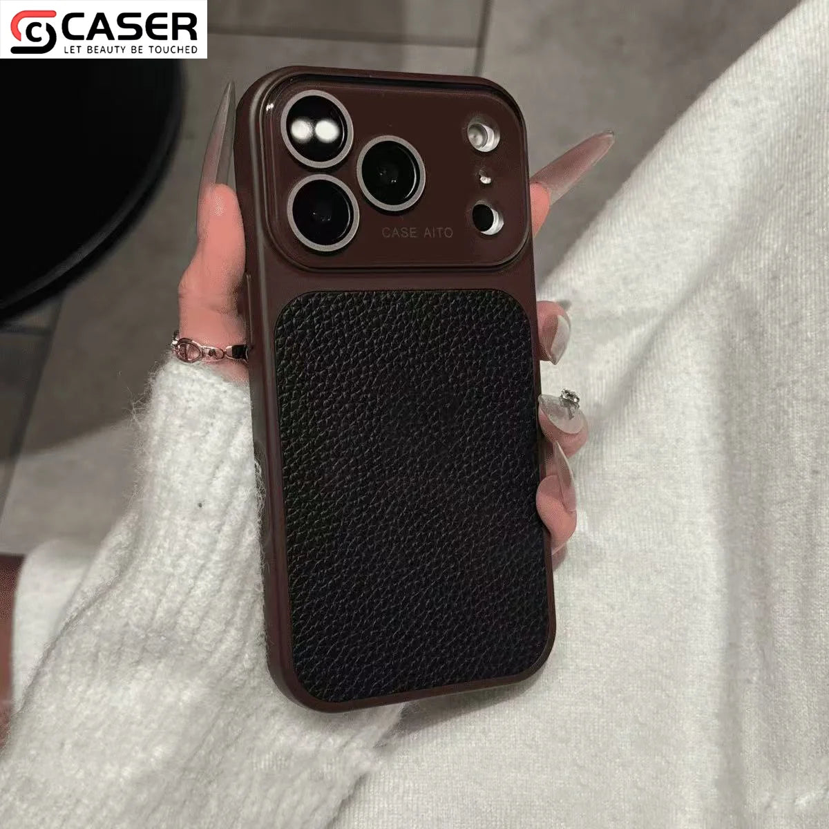 Lychee Texture PU Leather Full Body Case