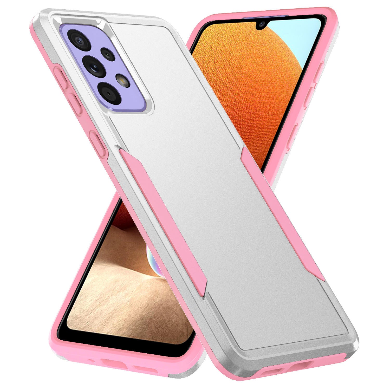 Anti-Drop Hard Back Protective Case for Samsung – Shockproof Slim Phone Cover