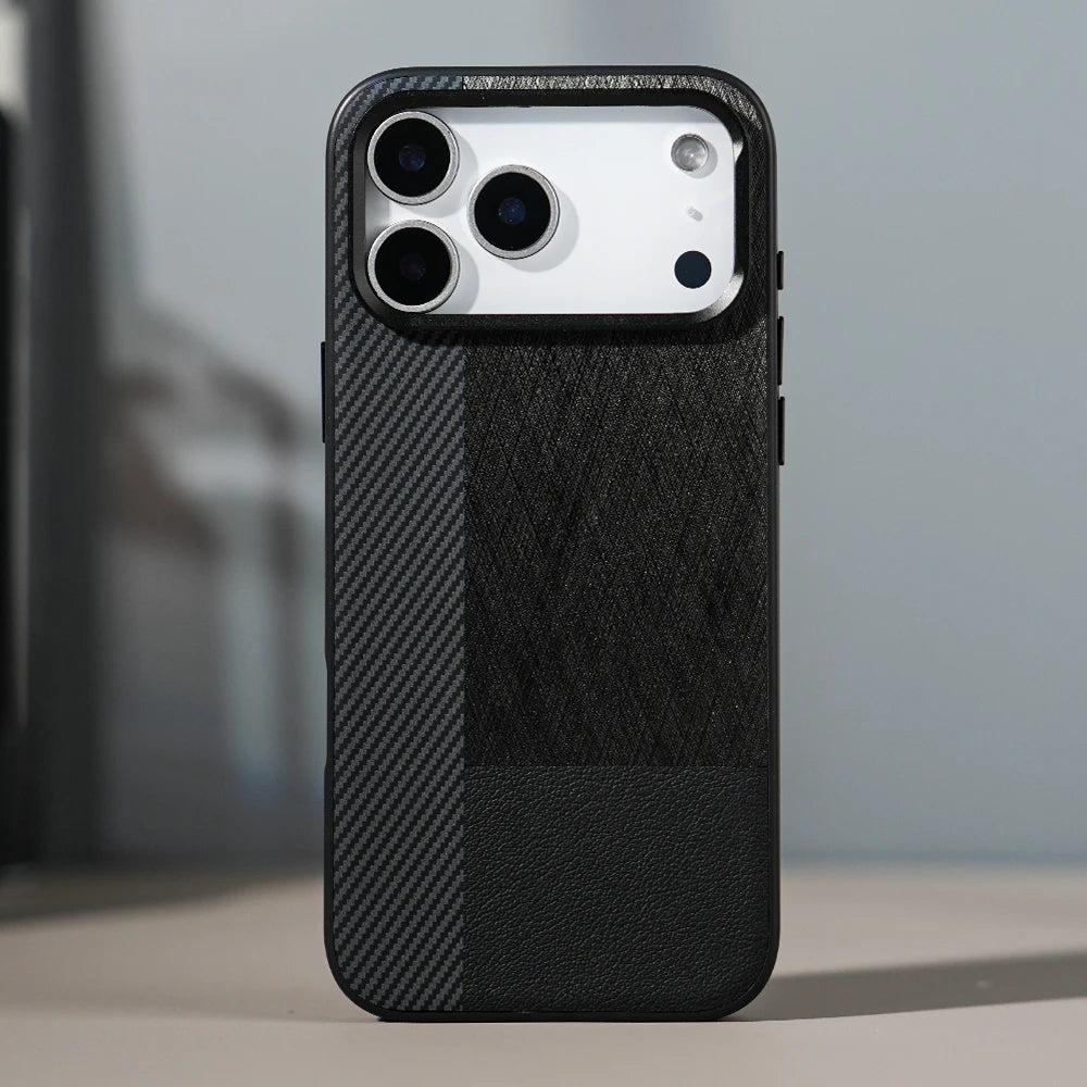 Luxury Leather Phone Case for iPhone & Samsung