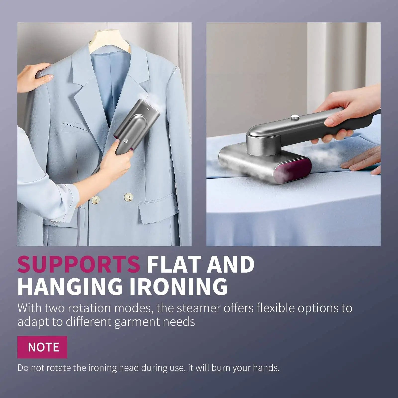 Mini Foldable Travel Steam Iron
