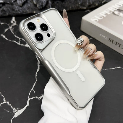 Magnetic Wireless Charging Shockproof Case for iPhone – MagSafe Compatible Protective Cover