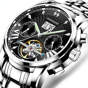 Poedagar Luxury Waterproof Mechanical Watch