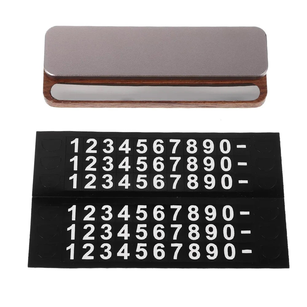Universal Car Parking Phone Number Plate