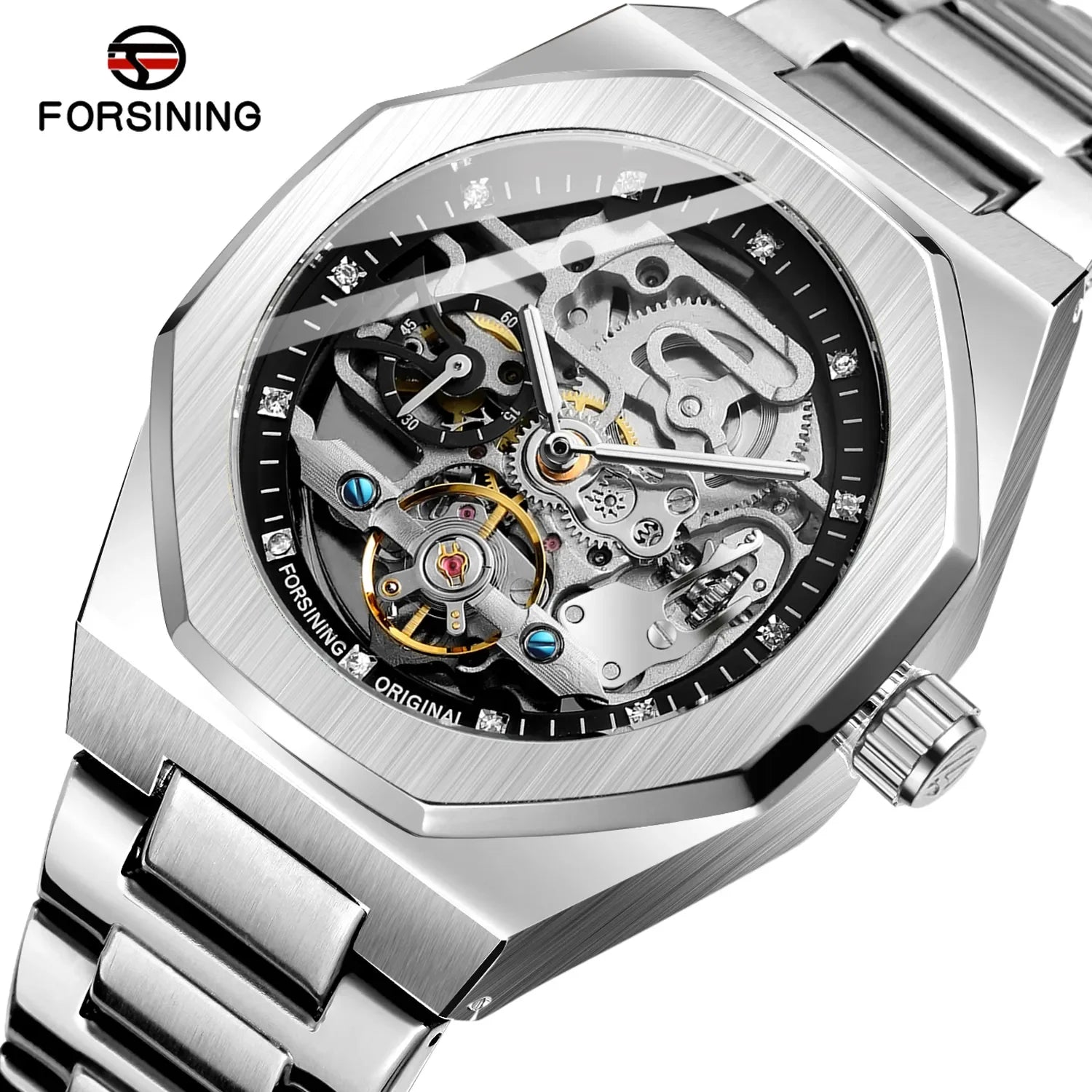 Luxury Skeleton Mechanical Watch  Automatic Watch for Men