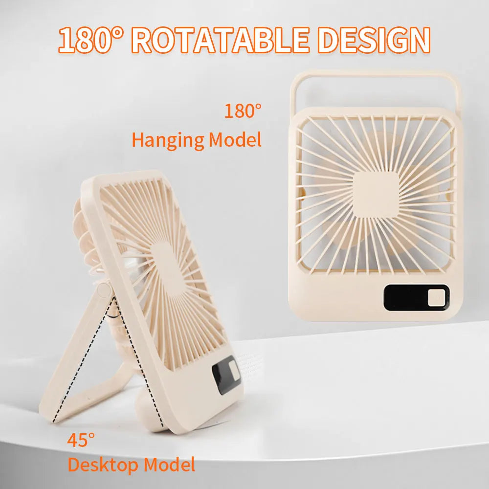 Wholesale Quiet USB Desk Fan Portable Small Personal Fan with 3
