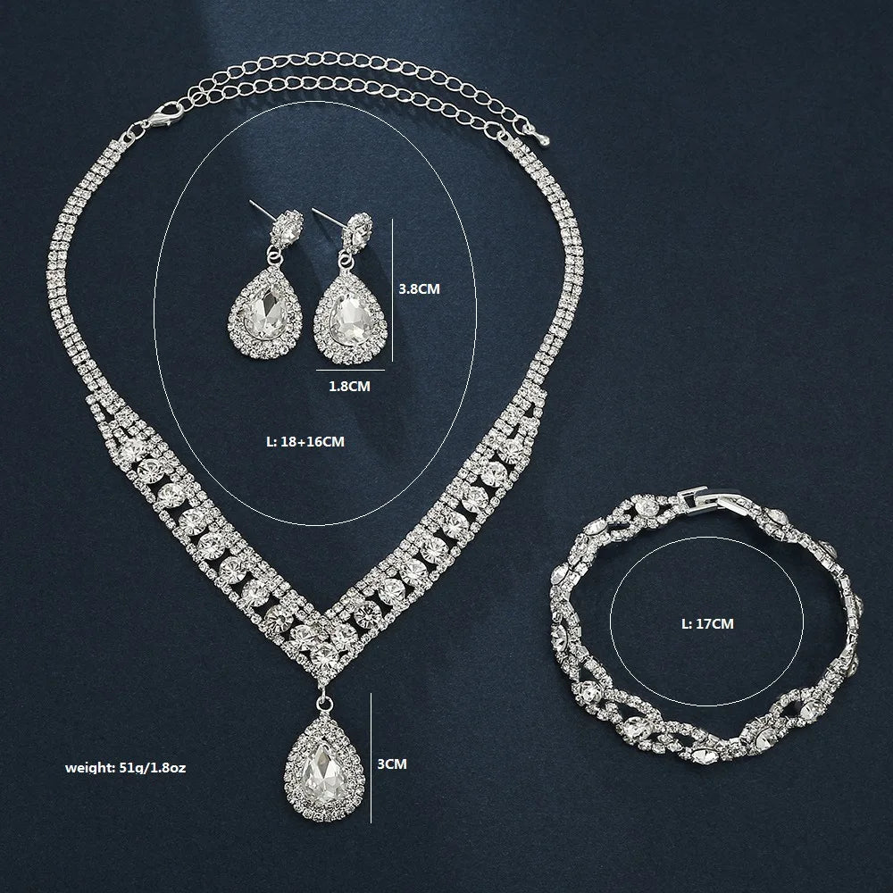 Exquisite Bridal Jewelry Set for Weddings & Anniversaries