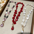 Handmade Vintage Pearl Necklace – High Quality, Unisex