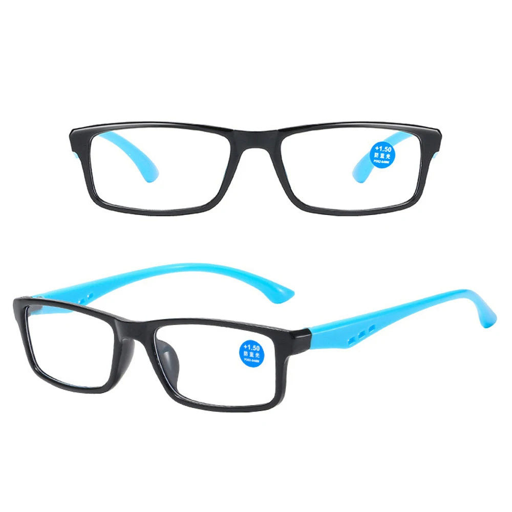 Stylish Orange Retro Reading Glasses