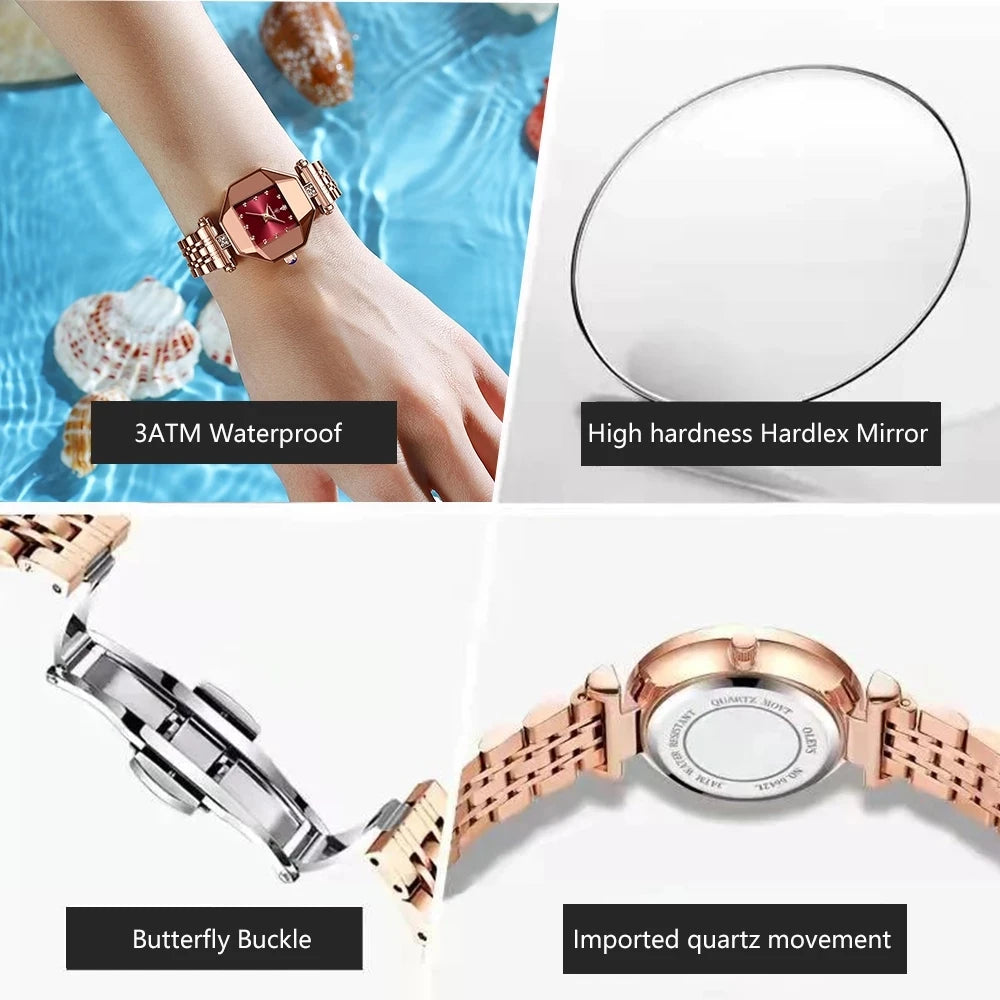 POEDAGAR Women's Quartz Watch