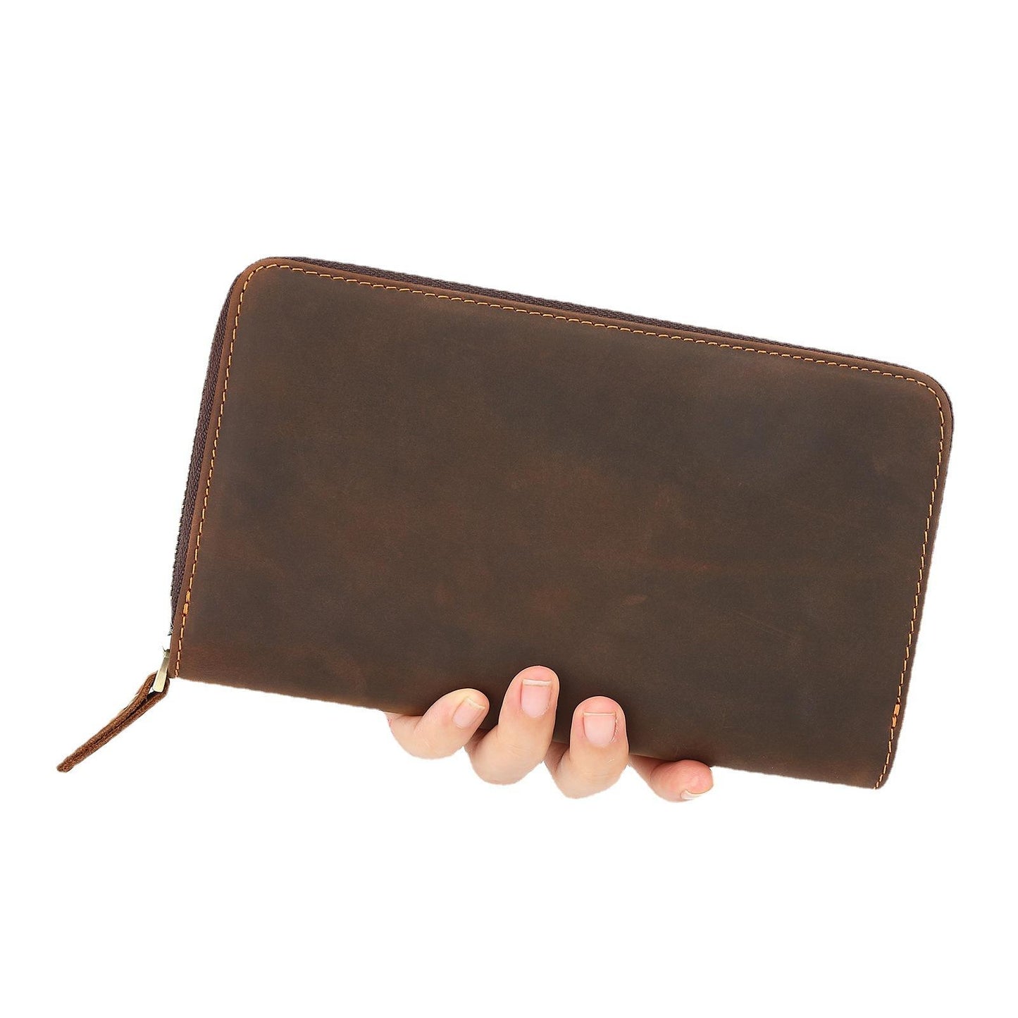 Men’s Genuine Cowhide Leather Handbag